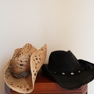 BULLHIDE & MILANI Straw Hats